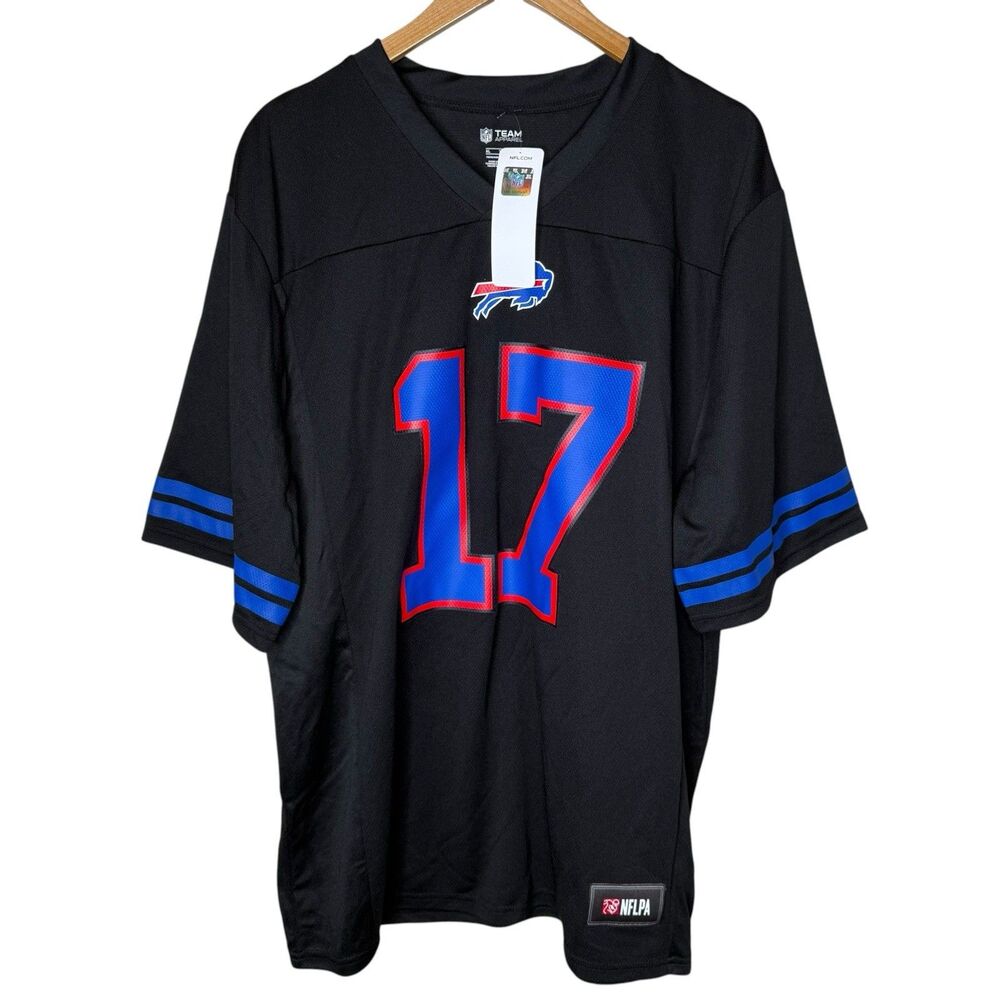Josh Allen Buffalo Bills Jersey Mens XL Black Alternate Football NFL NWT